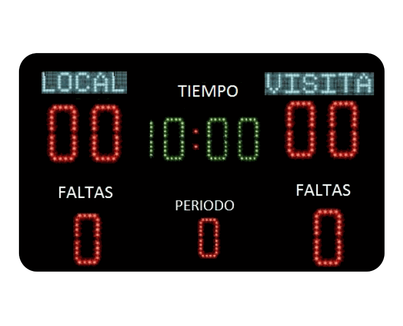 marcador deportivo