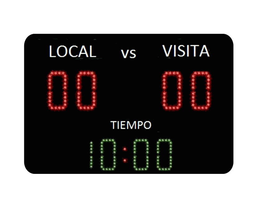 Tablero electronico deportivo